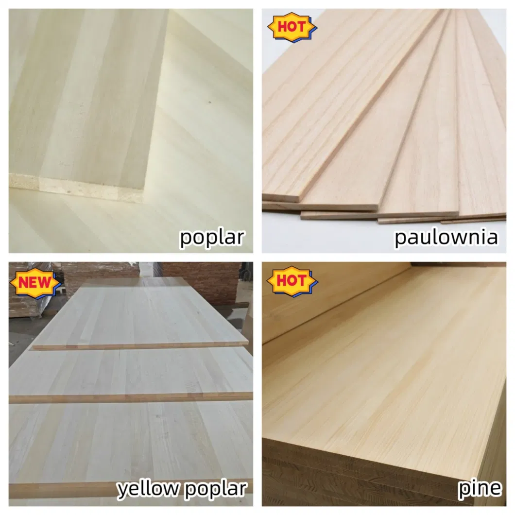 12mm 16mm 18mm Poplar Hardwood Core Shuttering Carbonized Solid Wood for Building